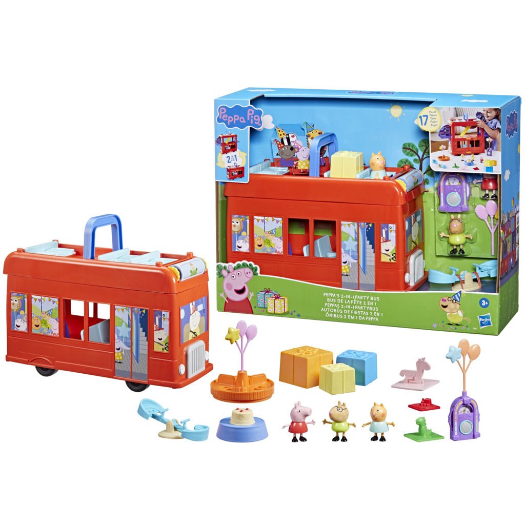 Peppa Pig İkisi Bir P Otobüsü