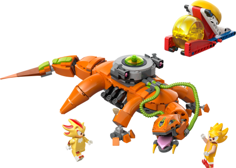 LEGO® Sonic the Hedgehog™ Super Shadow, Biolizard’a Karşı Video Oyunu Oyuncağı 77003