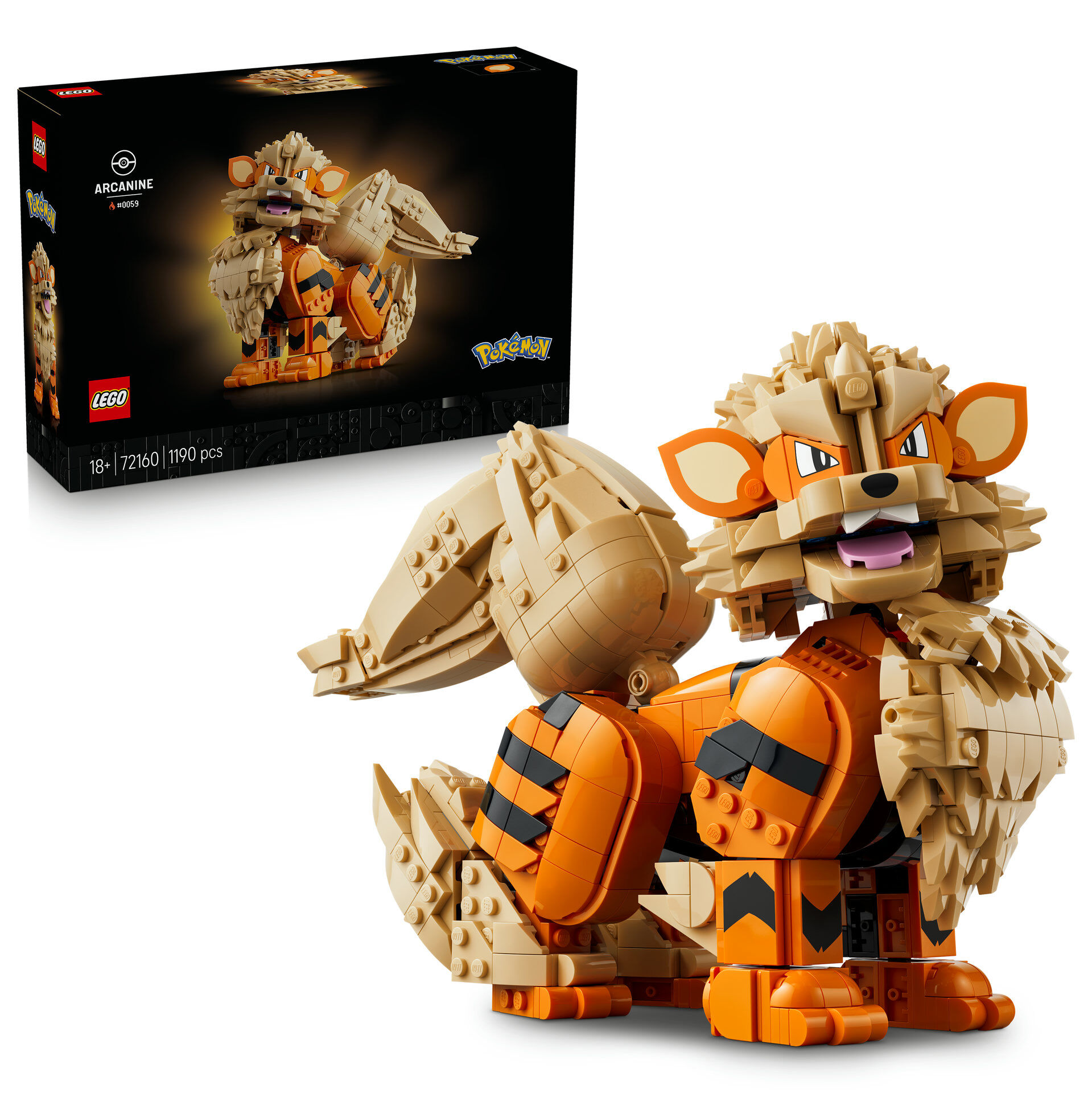 LEGO® Pokémon™ Arcanine 72160