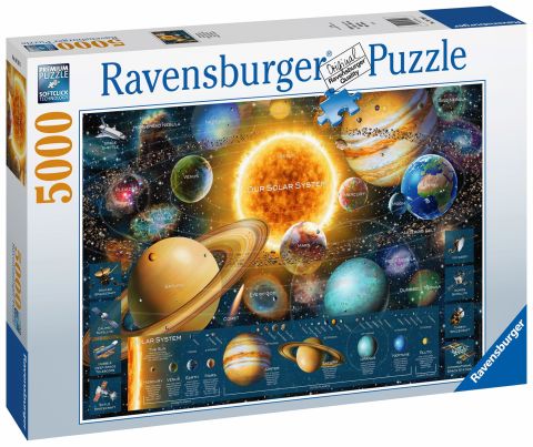 5000 Parça Puzzle Güneş Sistemi