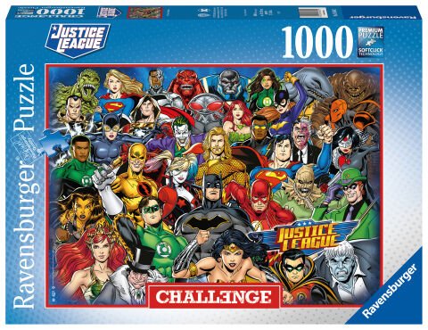 Ravensburger 1000 Parçalı Puzzle DC Comics Rekabet