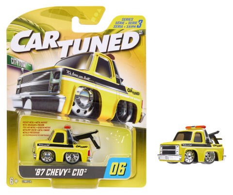 CarTuned S3 1987 Chevy C10 - Sarı Çekici Araba