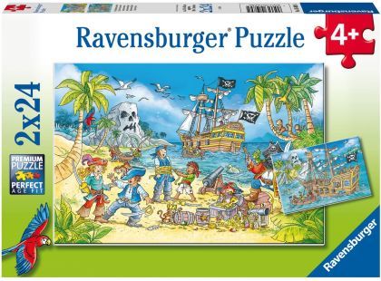 2x24 Parça Puzzle Macera Adası