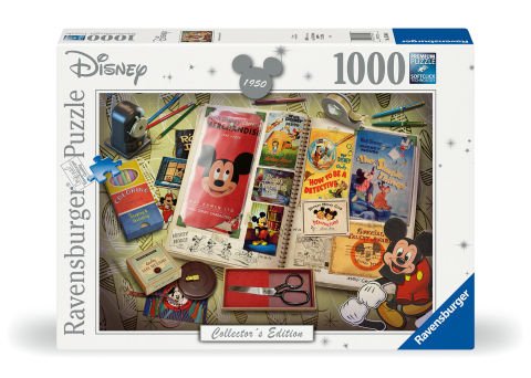 1000 Parça Puzzle Walt Disney Mickey Mouse 1950'ler
