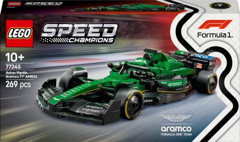 LEGO® Speed Champions Aston Martin Aramco F1® AMR24 Yarış Arabası Araç Seti 77245