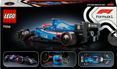 LEGO® Speed Champions Visa Cash App RB VCARB 01 F1® Yarış Arabası Araç Seti 77246