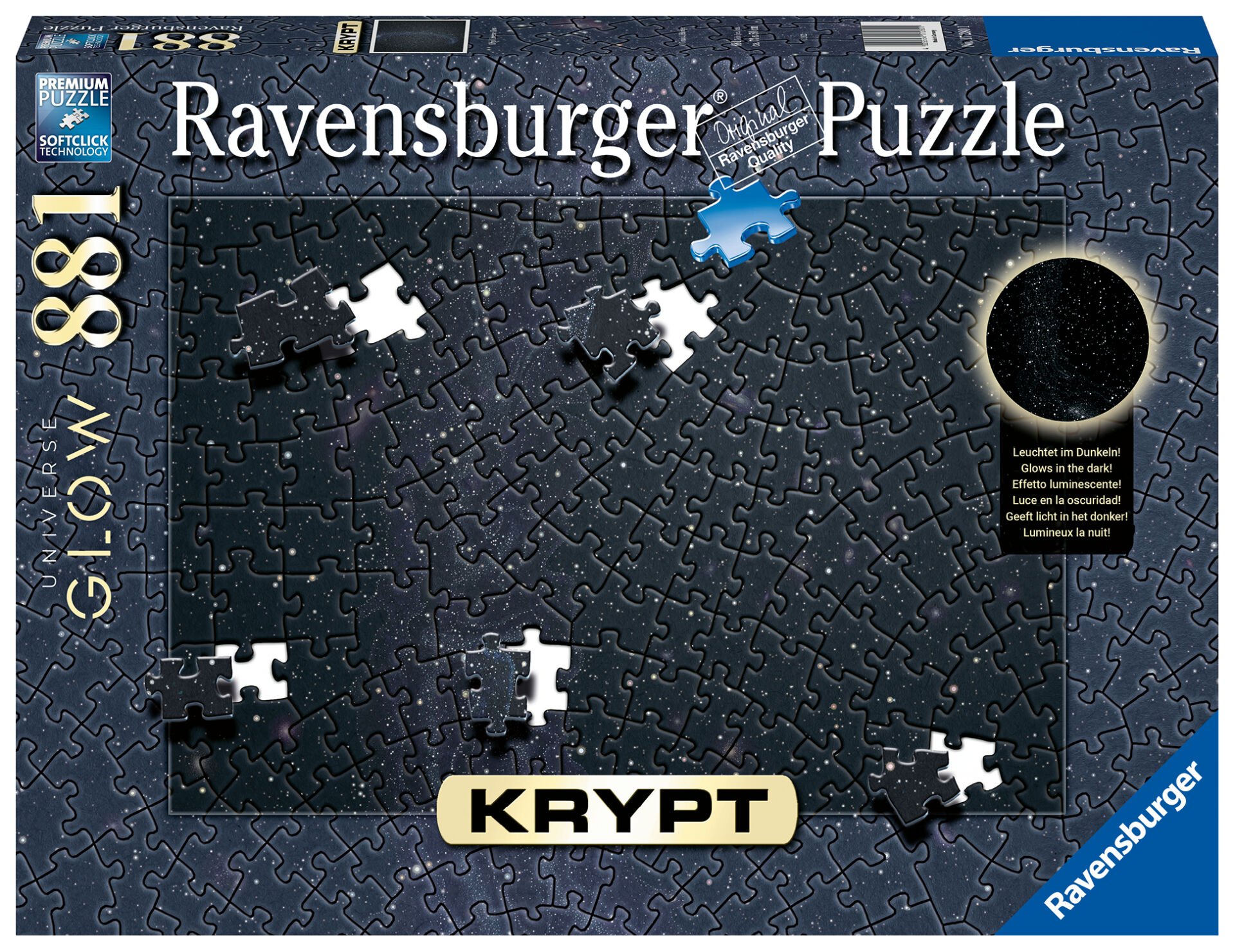 881 Parça Puzzle Krypt Glow