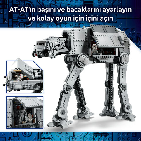 LEGO® Star Wars™ İmparatorluk Kalıntısı AT-AT™ ile INT-4 75454