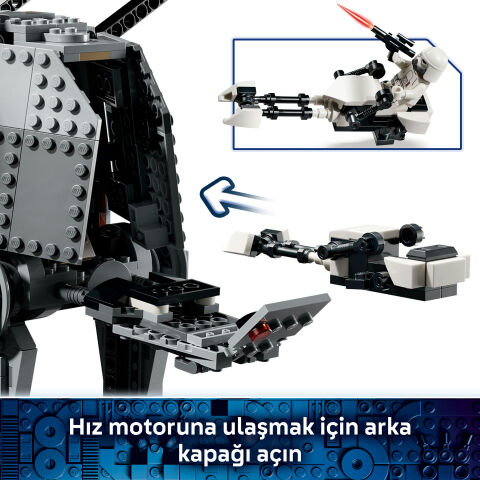 LEGO® Star Wars™ İmparatorluk Kalıntısı AT-AT™ ile INT-4 75454