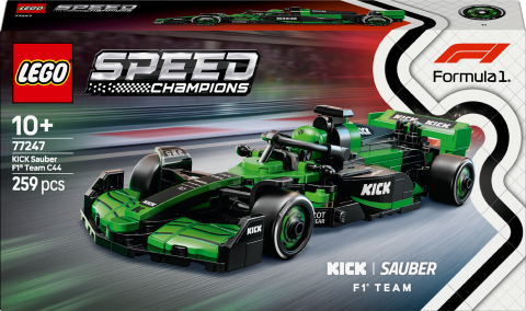 LEGO® Speed Champions KICK Sauber F1® Team C44 Yarış Arabası Oyuncak Araç 77247