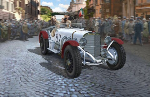 Mercedes-Benz SSKL Model Kit