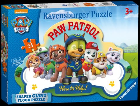 24 Parça Puzzle Paw Patrol
