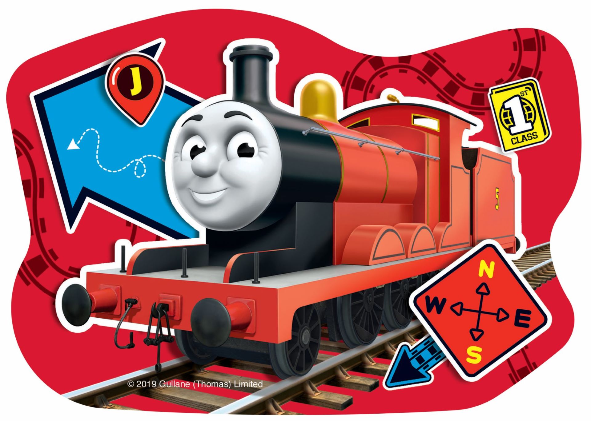 4/6/8/10 Parça Puzzle Thomas ve Arkadaşları