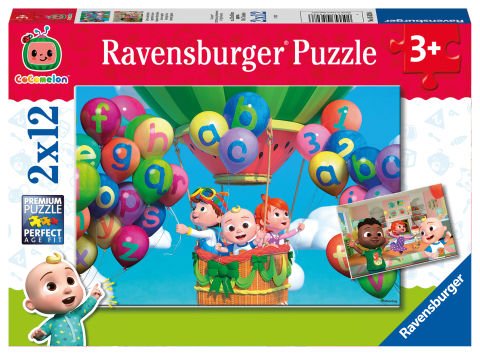2x12 Parça Puzzle Cocomelon