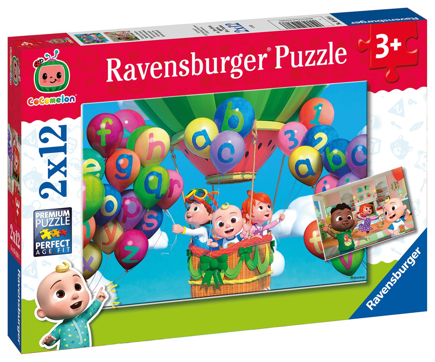 2x12 Parça Puzzle Cocomelon