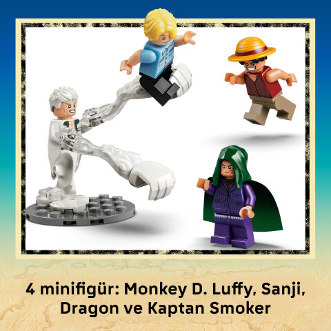 LEGO® ONE PIECE Kaptan Smoker ile Karşılaşma 75642