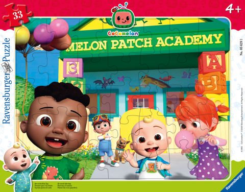 33 Parça Büyük Çerçeve Puzzle Cocomelon