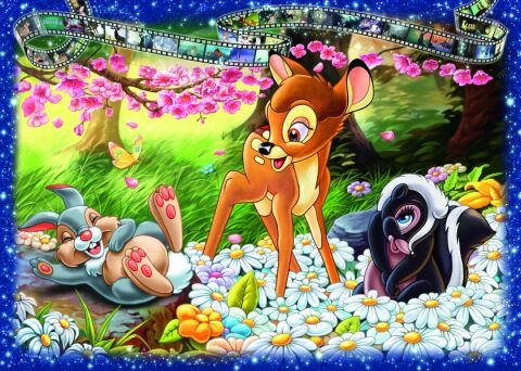 Ravensburger 1000 Parçalı Puzzle Walt Disney Bambi-196777
