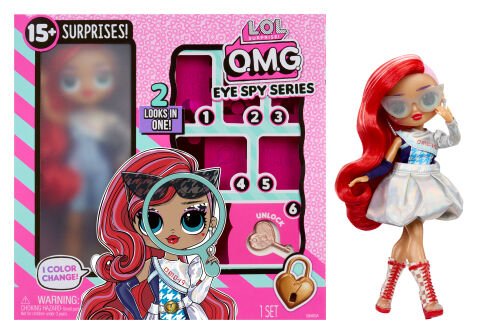 LOL OMG Tatlı Casus Bebekleri Gizli Casus Jessica Spy Bebeği