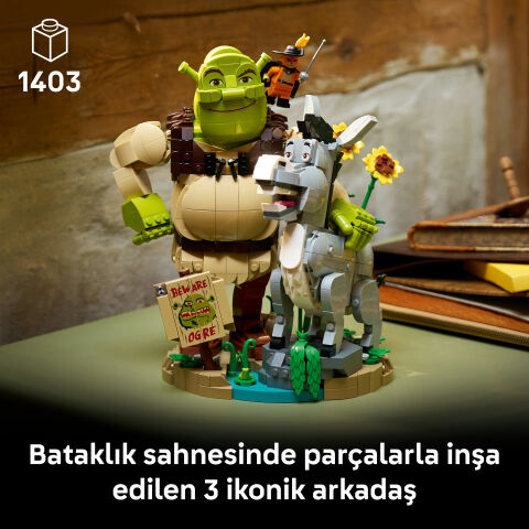 LEGO®  Şrek, Eşek ve Çizmeli Kedi 72423