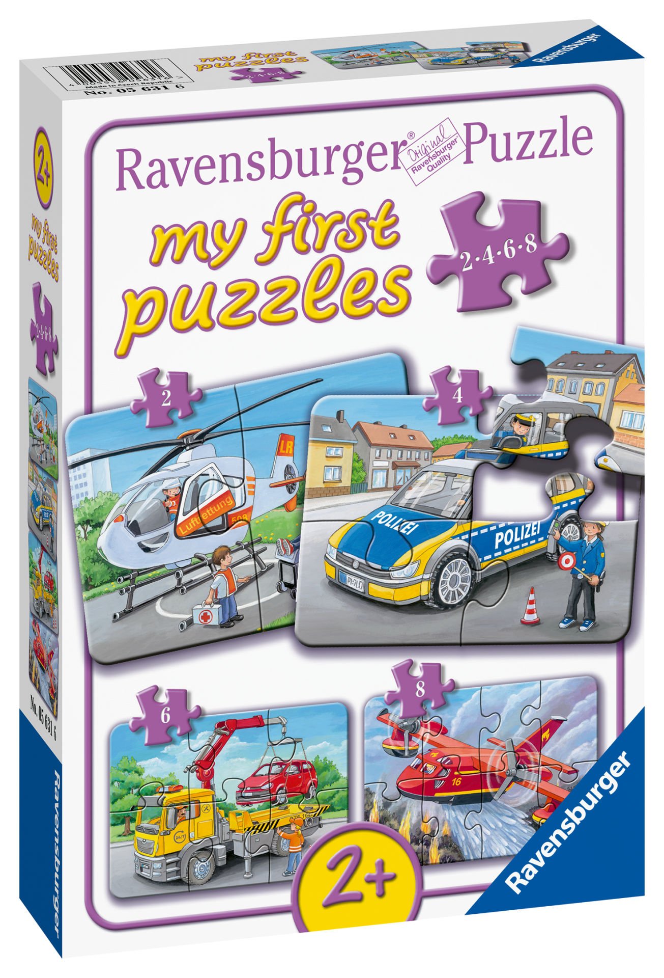 2/4/6/8 Parça Puzzle İlkyardım Araçları