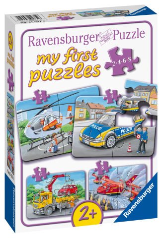 2/4/6/8 Parça Puzzle İlkyardım Araçları