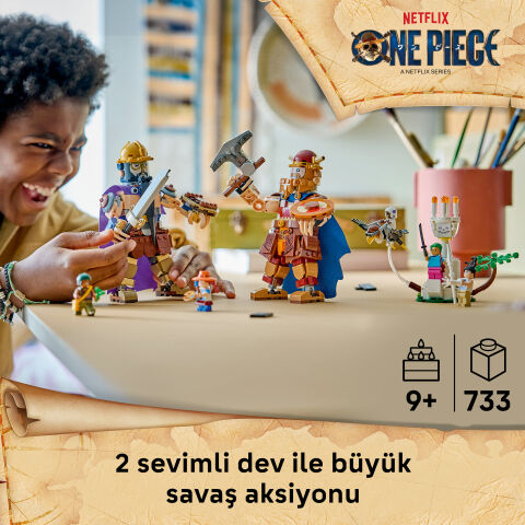 LEGO® ONE PIECE Dorry, Brogy’ye Karşı – Little Garden Devleri 75644