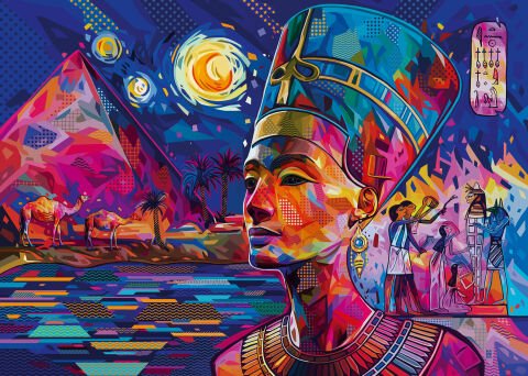 1000 Parça Puzzle Nefertiti