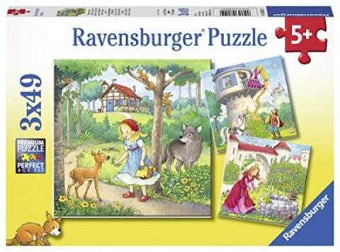 3x49 Parça Puzzle Masallar