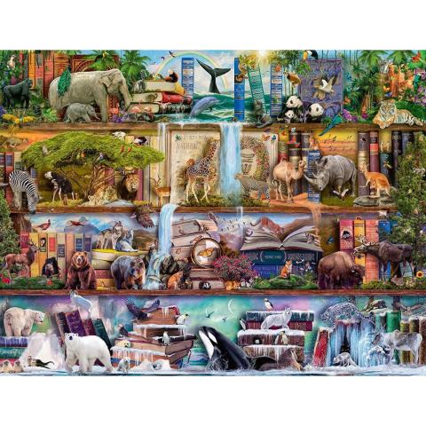 2000 Parça Puzzle Vahşi Hayvanlar Alemi