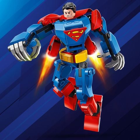 LEGO® DC Superman™ Robotu, Lex Luthor™’a Karşı Süper Kahraman Oyuncak Figürü 76302