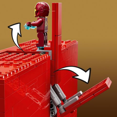 LEGO® Marvel: MARVEL Logosu ve Minifigürleri, İnşa Edilebilen Set 76313