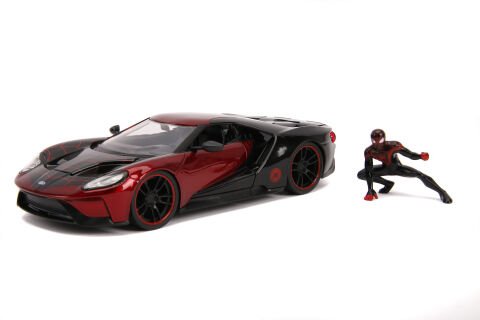 Marvel Miles Morales 2017 Ford GT 1:24