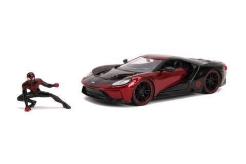 Marvel Miles Morales 2017 Ford GT 1:24