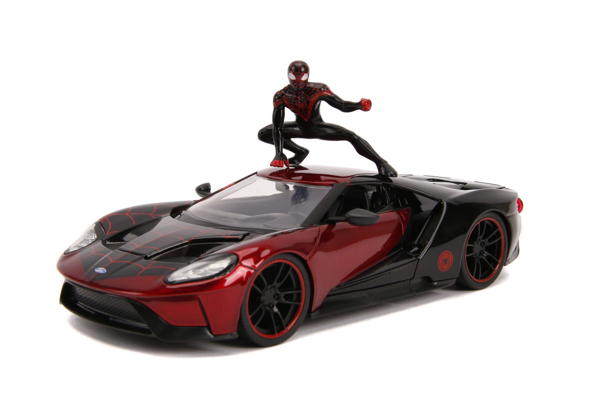 Marvel Miles Morales 2017 Ford GT 1:24