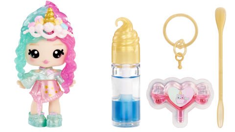 Yummiland Phoebe Frappe Bebeği ve Dudak Parlatıcısı - Gizemli Renk Serisi