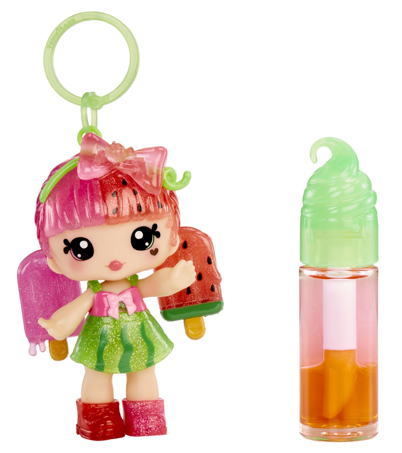Yummiland Poppy Melonberry Bebeği ve Dudak Parlatıcısı - Gizemli Renk Serisi