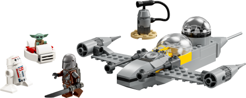 LEGO® Star Wars™ Mando ve Grogu'nun N-1 Starfighter™’ı Yapım Oyuncağı 75410