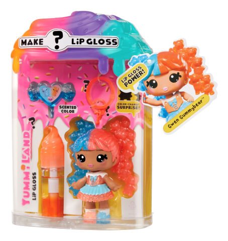 Yummiland Gwen Gummybear Bebeği ve Dudak Parlatıcısı - Gizemli Renk Serisi