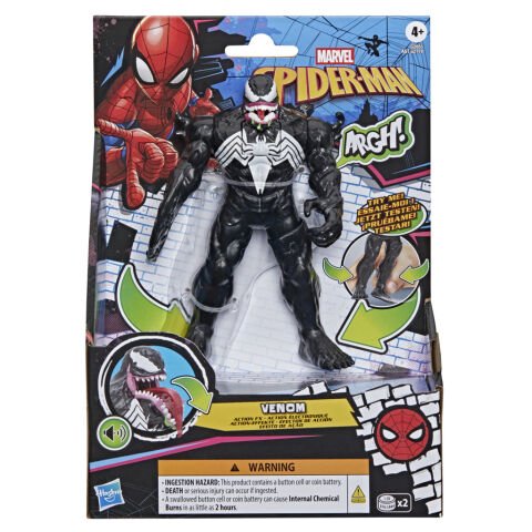 Marvel Spider-Man Venom Aksiyon Efektli Elektronik Aksiyon Figürü