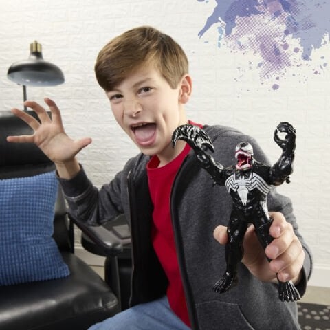 Marvel Spider-Man Venom Aksiyon Efektli Elektronik Aksiyon Figürü