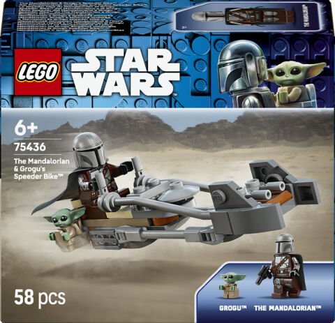 LEGO® Star Wars™ Mandalorian ve Grogu’nun Hız Motoru 75436