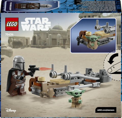 LEGO® Star Wars™ Mandalorian ve Grogu’nun Hız Motoru 75436