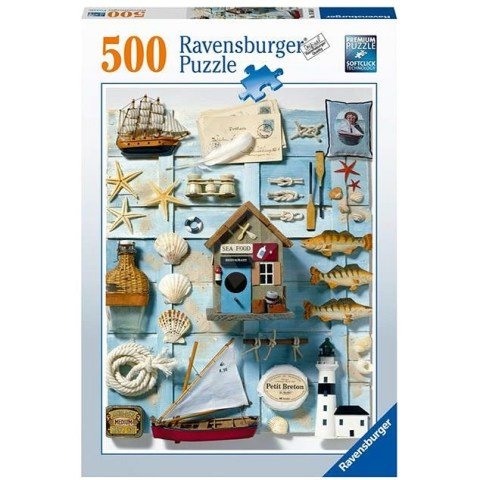 500 Parça Puzzle Denizcilik Süsleri