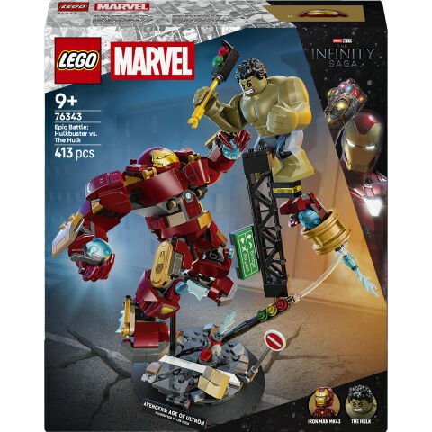 LEGO® ǀ Marvel Efsanevi Savaş: Hulkbuster, Hulk’a Karşı 76343