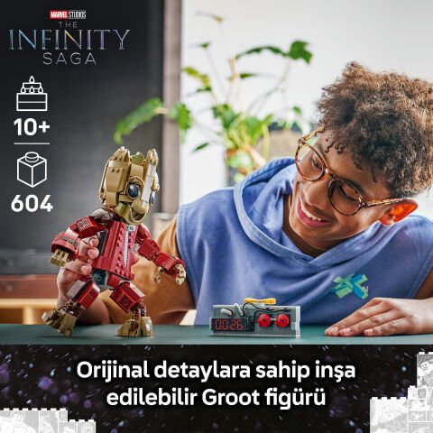 LEGO® ǀ Marvel Yağmacı Tulumlu Groot 76341