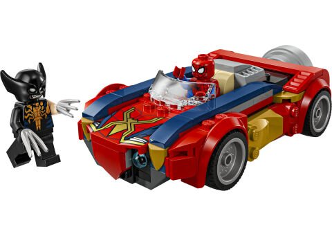 LEGO® ǀ Marvel Örümcek Adam Arabası vs. Venom Wolverine 76336