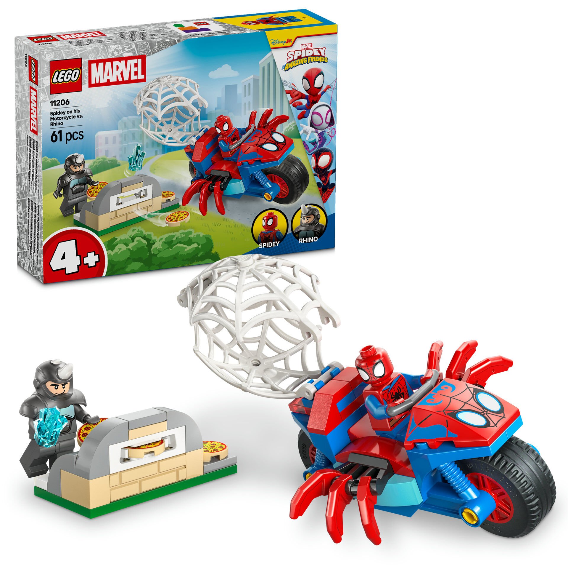 LEGO® ǀ Marvel Spidey ve Arkadaşları Spidey vs. Rhino 11206