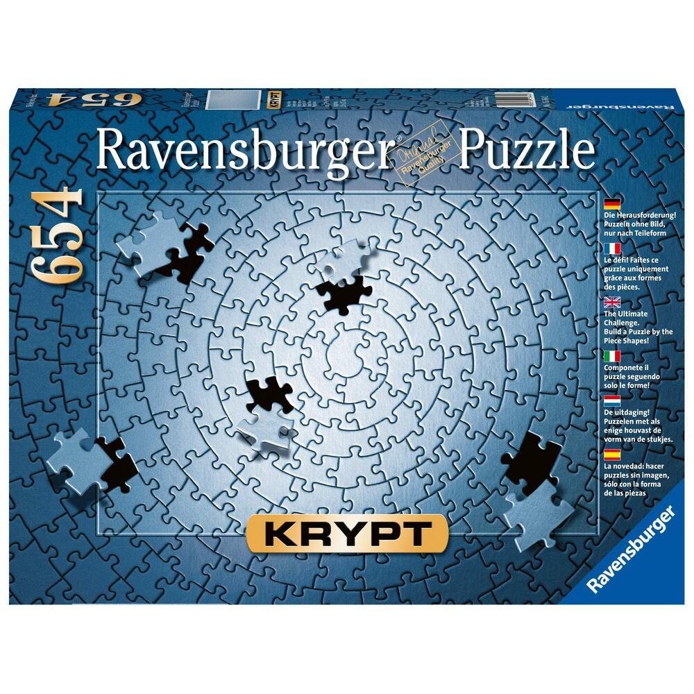 Ravensburger 654 Parçalı Krypt Silver Puzzle-159642