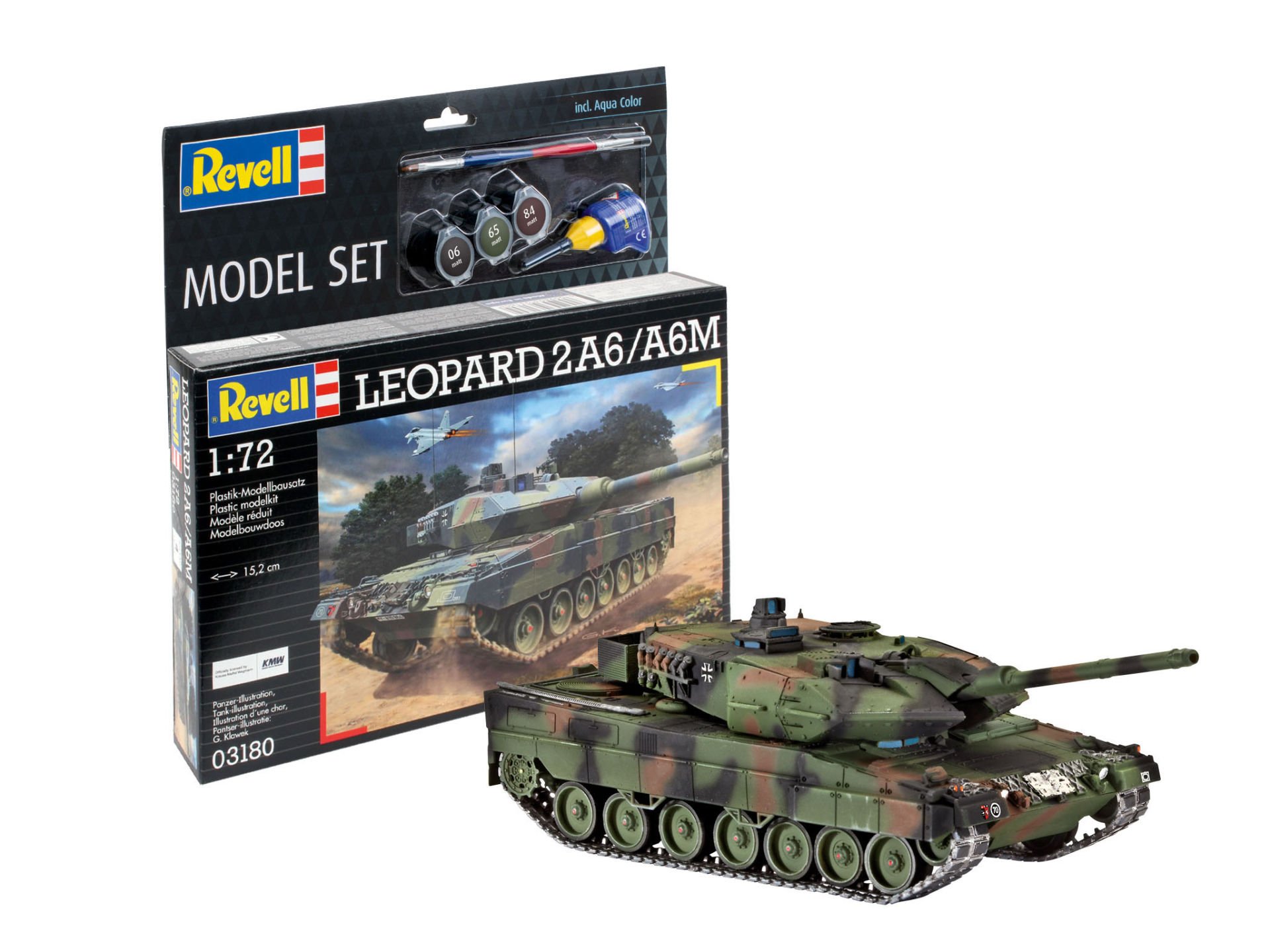 Revell Model Set Leopard 2A6/A6M